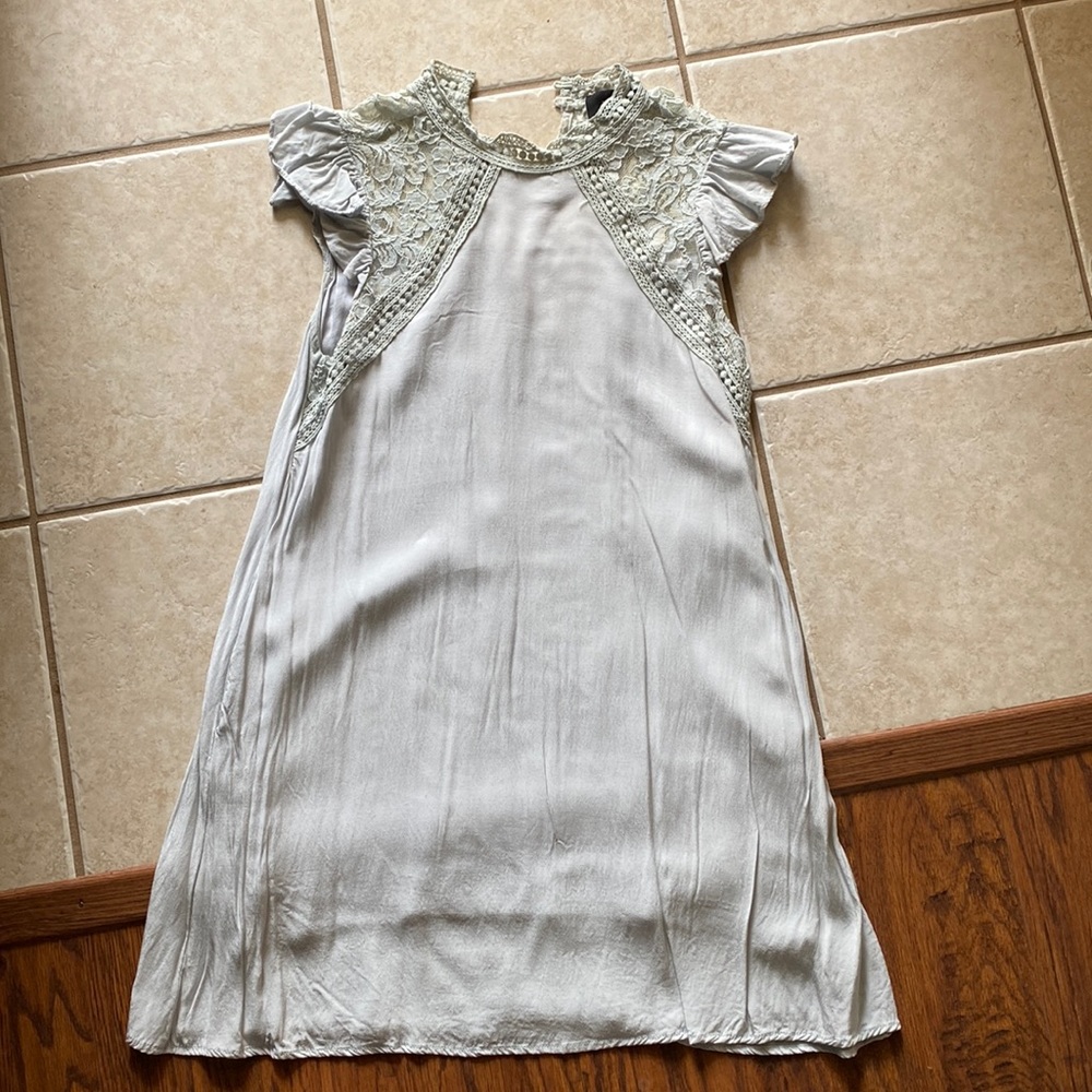 Like New: Lace Vici Light Blue Dress
